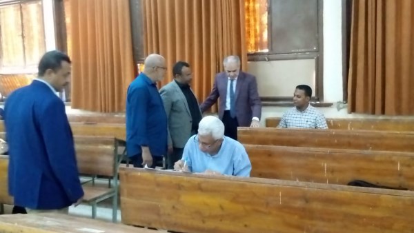 انطلاق امتحانات الدور الثانى بمعهد الدراسات الإفريقية بجامعة أسوان