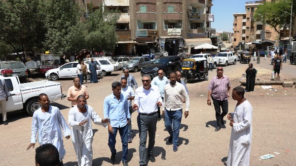 جولة محافظ أسوان