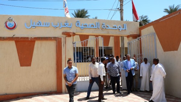 محافظ أسوان يتفقد الوحدة الصحية بغرب سهبل لخدمة 10 آلاف نسمة
