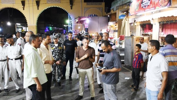 رفع الإشغالات بأسوان