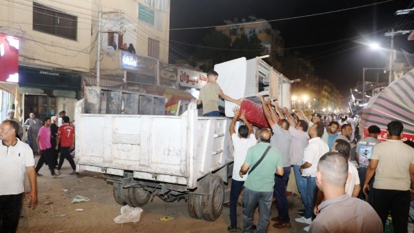 نائب محافظ أسوان يقود حملة لرفع500 حالة إشغال بسوق السيل