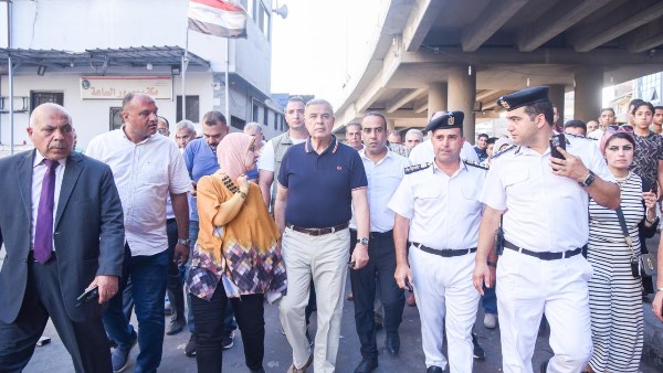 محافظ الإسكندريةفي جولة تفقدية
