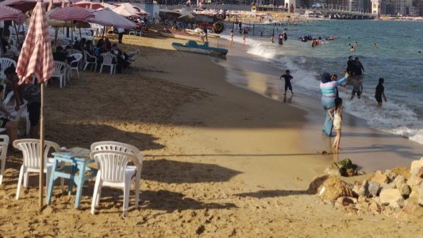 شواطئ الاسكندرية اليوم