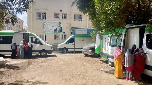 قافلة طبية بأبيس في الاسكندرية