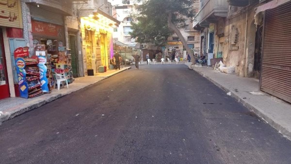 رصف الطرق بالإسكندرية