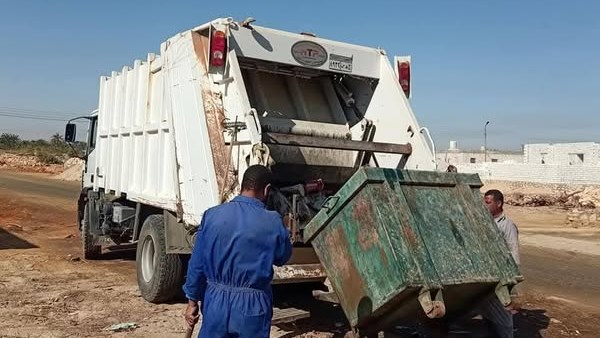 تكثيف اعمال النظافة بواحة سيوة 