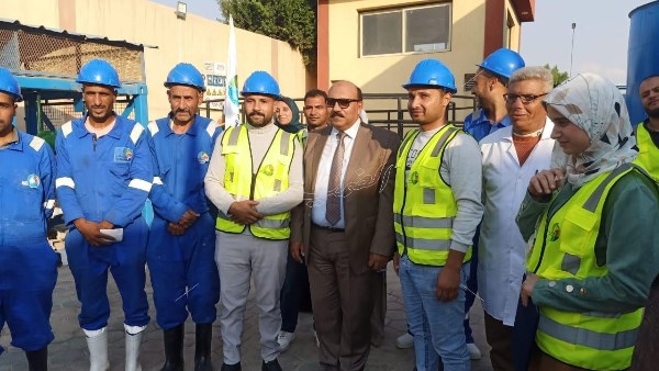 رئيس مجلس إدارة شركة مياه الشرب والصرف الصحي بمحافظات القناة