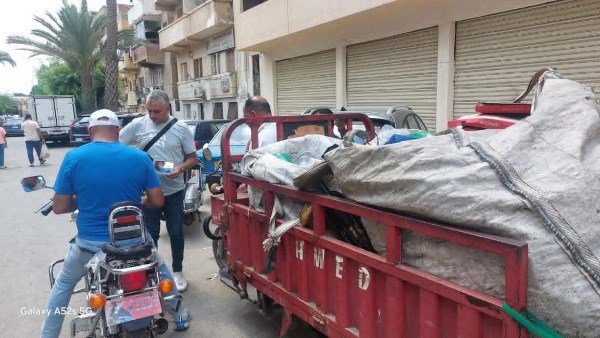 بورفؤاد.. حملات مكثفة لمجابهة فارزي القمامة | صور