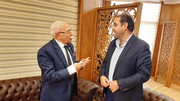 رئيس جامعة بورسعيد يستقبل الدكتور كمال درويش لبحث آفاق التعاون الرياضي والأكاديمي