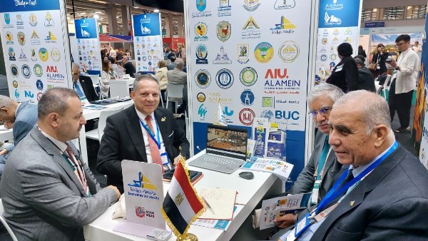 جامعة دمياط تشارك في المعرض الدولي للتعليم العالي بالسويد