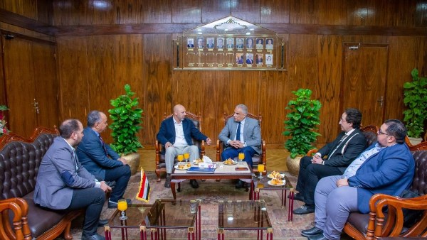 لتوقيع بروتوكول تعاون.. رئيس جامعة طنطا يستقبل وفدًا من مؤسسة مصر الخير |صور