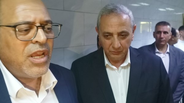 وزير العمل بمستشفي المحلة 