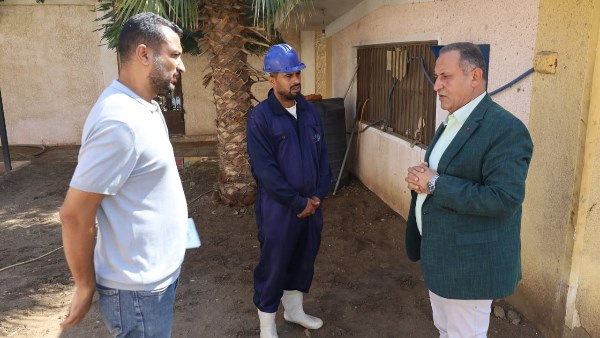 مياه الشرب والصرف الصحى بالغربية 