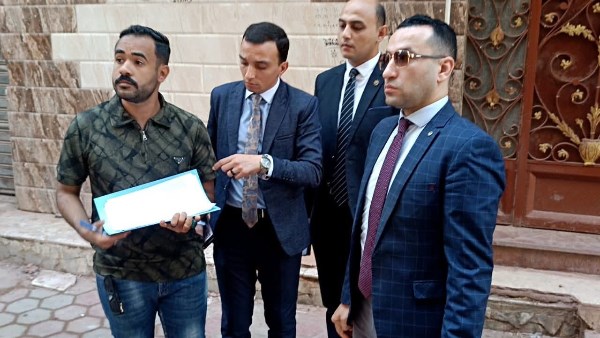 وفد النيابة الادارية بالمحلة