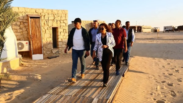 جولة وزيرة التنمية المحلية 