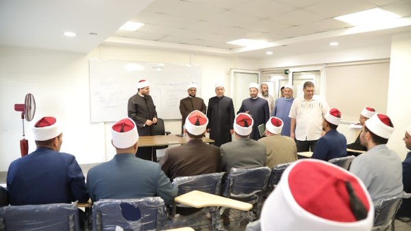أمين البحوث الاسلامية ورئيس العالمية لتدريب الأئمة يتفقَّدان أكاديمية الأزهر