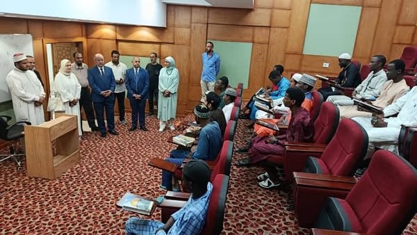 جانب من الزيارة 
