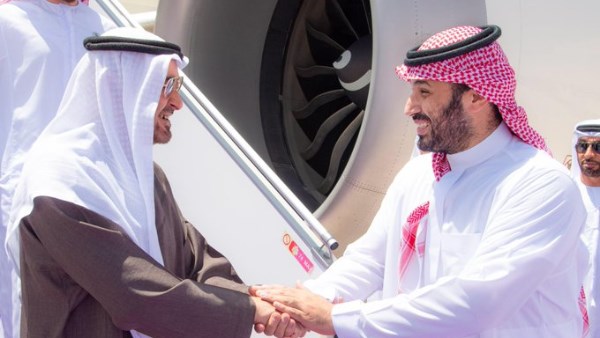 ولي عهد السعودية ورئيس الإمارات 