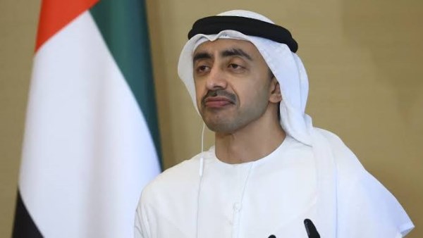 وزير خارجية الإمارات 