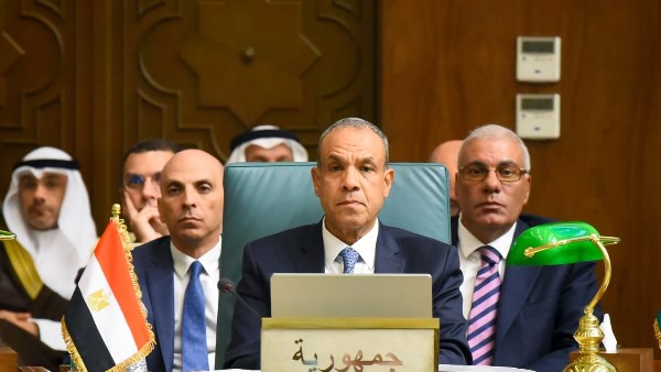 نشاط دبلوماسي مكثف لوزير الخارجية على هامش الدورة 164 للجامعة العربية.. توافق عربي ودعم للقضايا الإقليمية | صور