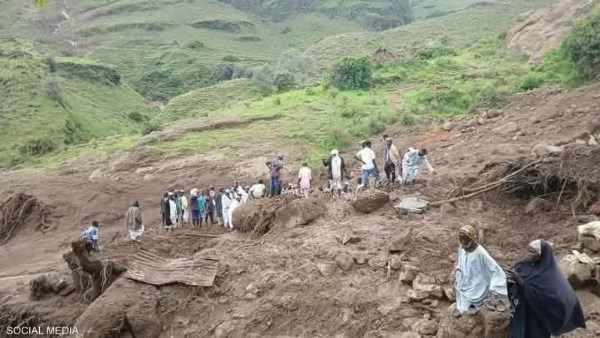 الانزلاق الأرضي الذي ضرب وسط ولاية دارفور