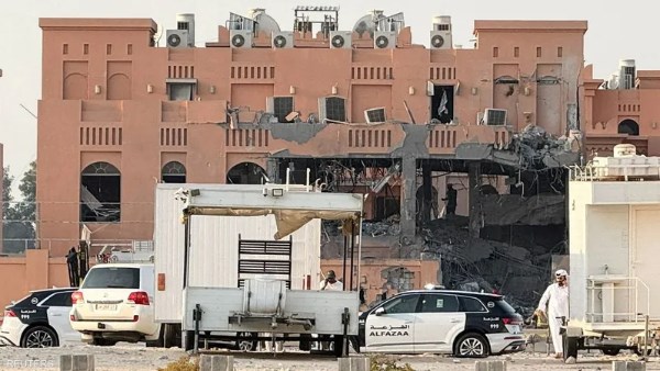  انهيار جزئي بمبنى سكني استهدفته إسرائيل لتصفية قادة حماس بالدوحة 