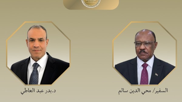 وزير الخارجية يقدم التهنئة لوزير الخارجية السوداني على توليه منصبه الجديد