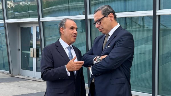 وزير الخارجية يلتقى مع نظيره القبرصي على هامش أعمال الجمعية العامة في نيويورك