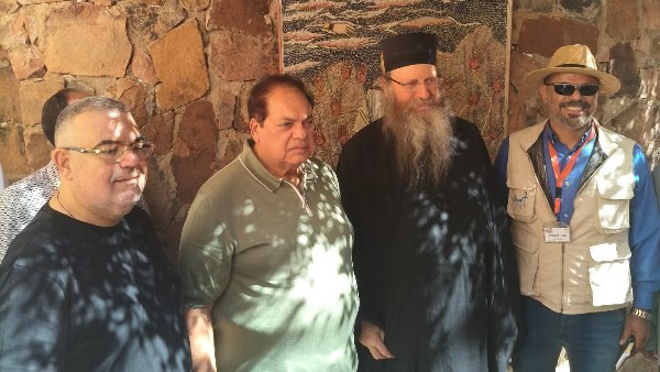 زيارة الوفد لمعالم دير سانت كاترين 