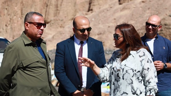 وزيرة التنمية المحلية في جنوب سيناء 