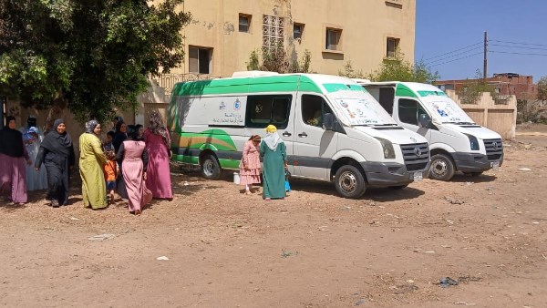 الدقهلية: 1539مواطنا استفادوا من القافلة الطبية المجانية بقرية الروضة ببلقاس