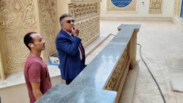 محافظ الدقهلية يتفقد أعمال تطوير ضريح الشيخ الشعراوي بميت غمر