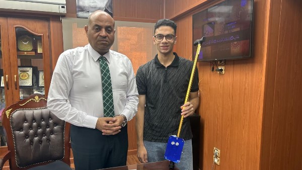 الطالب المخترع ووكيل الوزاره
