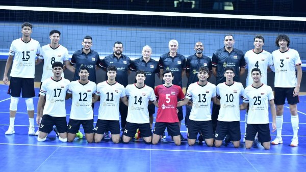 شباب متتخب مصر ينهون استعدادهم لخوض البطولة الإفريقية للكرة الطائرة بالقاهرة