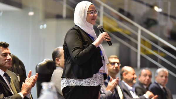 منى عبد الكريم، أمين صندوق الاتحاد 