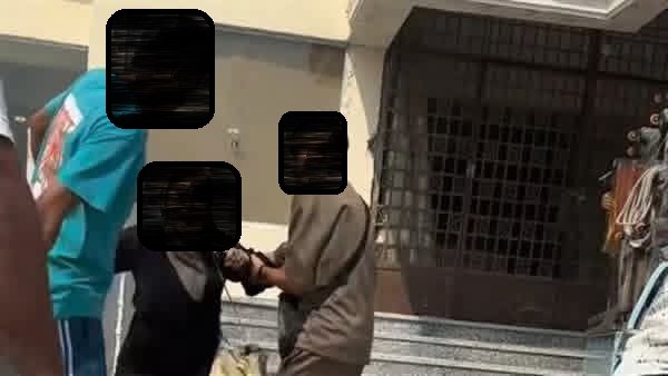 لحظة التعدي على المحامية