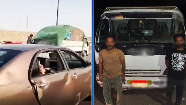 الداخلية تضبط المتهم بالتعدي على سائق في طريق الأوتوستراد| فيديو