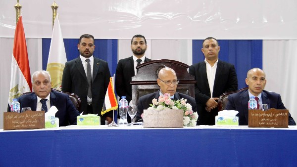 رئيس استئناف القاهرة: الرئيس السيسي حريص على تطوير المنظومة القضائية