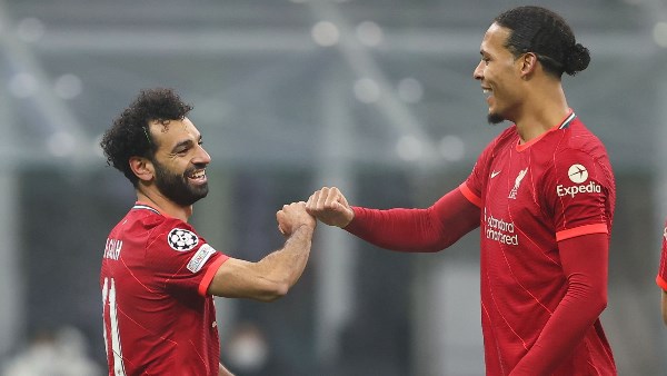 محمد صلاح وفان دايك