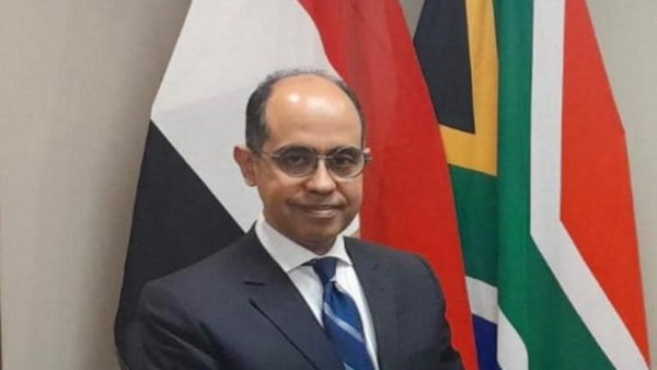 السفير أحمد علي شريف، سفير مصر لدى جنوب أفريقيا