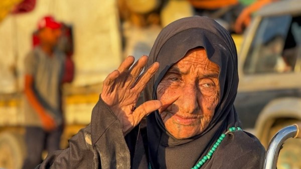 المعمرة الفلسطينية "جازية"