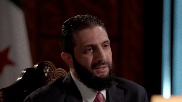 الرئيس السوري أحمد الشرع
