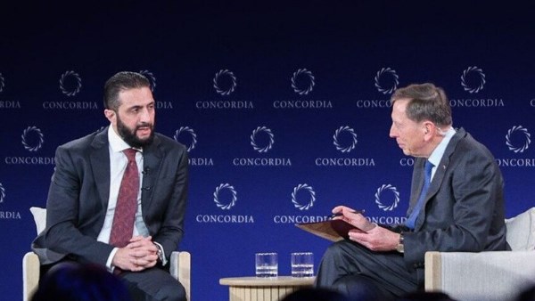 الرئيس السوري أحمد الشرع