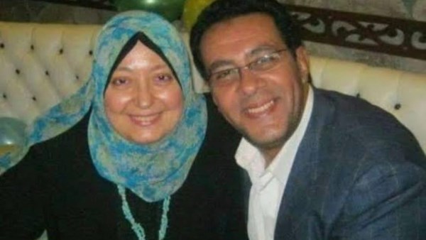 تامر ضيائي وزوجته 