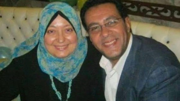 تامر ضيائي وأرملته الراحلة 