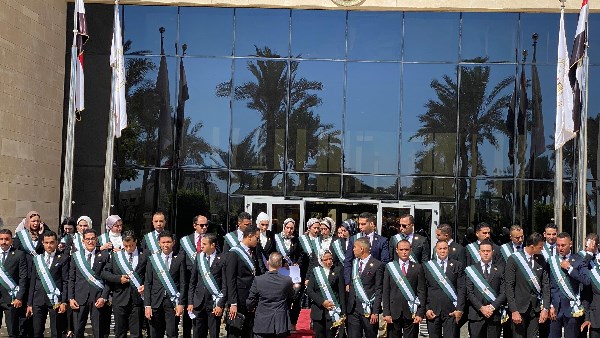 بصور تذكارية.. انتهاء مراسم حلف يمين أعضاء هيئة قضايا الدولة الجدد