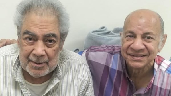 الفنان صبري عبد المنعم و الفنان عيد أبو الحمد 