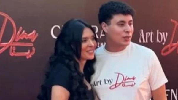 علي نجل الفنانة دينا 