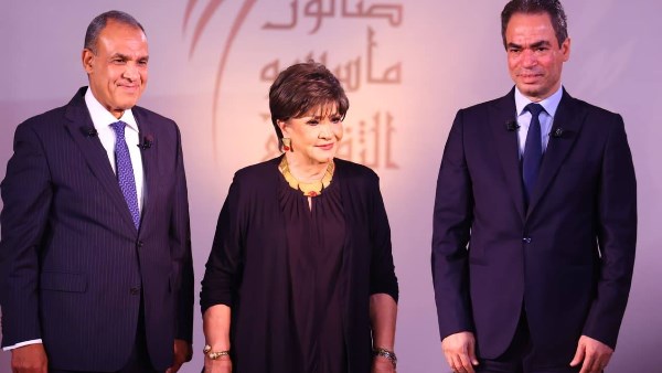صور | صالون ماسبيرو الثقافي يستضيف وزير الخارجية باستديو أحمد زويل