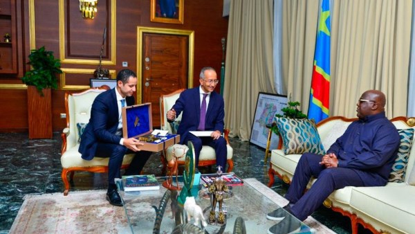 رئيس جمهورية الكونجو الديمقراطية يشيد بالجهود التي تبذلها مصر لتعزيز الاستقرار والتنمية في بلاده رئيس جمهورية الكونجو الديمقراطية يشيد بالجهود التي تبذلها مصر لتعزيز الاستقرار والتنمية في بلاده